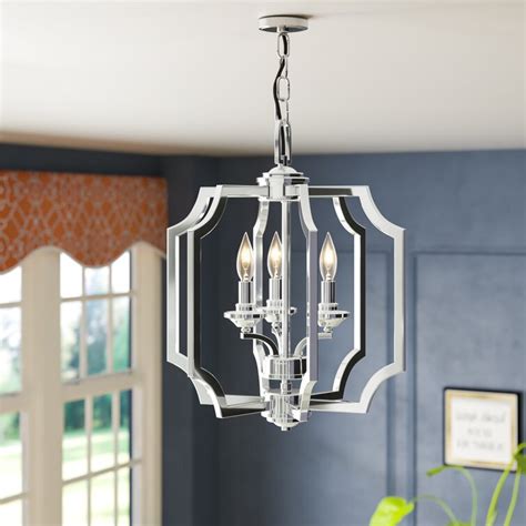 house of hampton anaya square metal 3-light geometric chandelier|House of Hampton® Djamshid 3 .